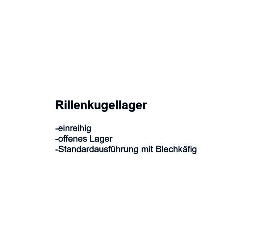 NKE - Rillenkugellager 6306 -C3