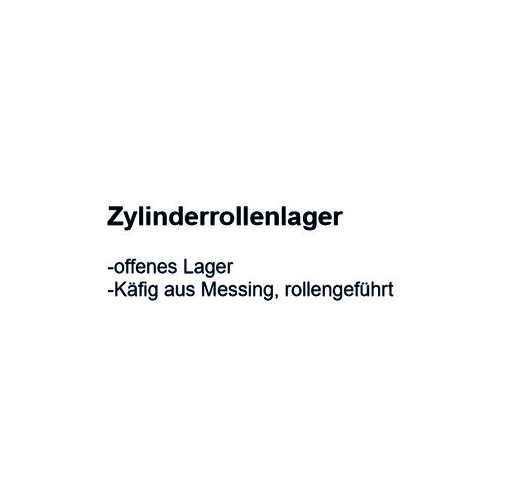 FAG - Zylinderrollenlager NU307 -E-M1