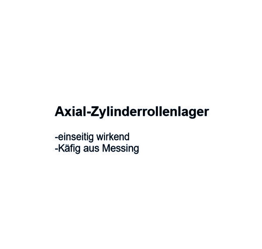 ZEN Axial-Zylinderrollenlager 81140 -M