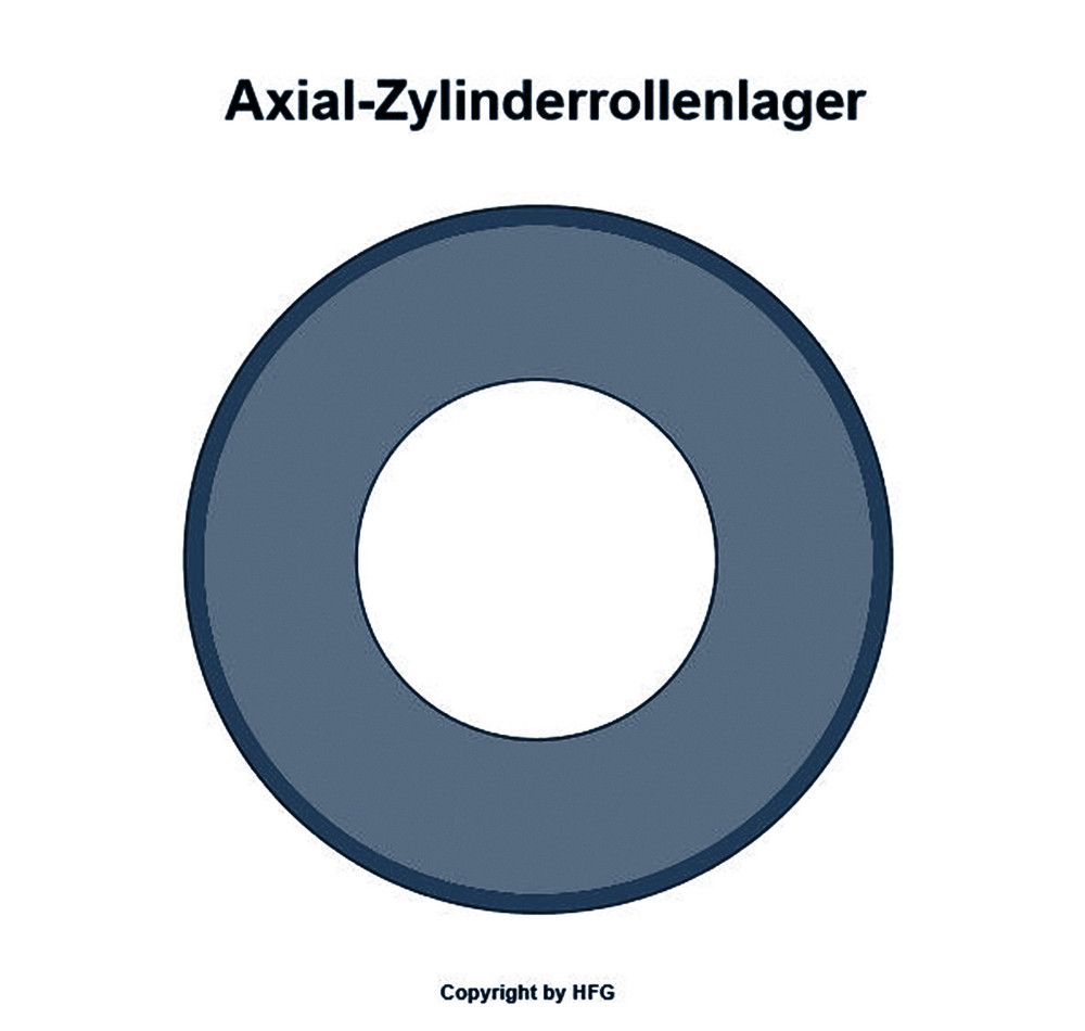ZEN axial cylindrical roller bearing 81109 -TN