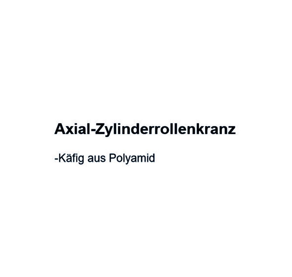 INA Axial-Zylinderrollenkranz K81126 -TV