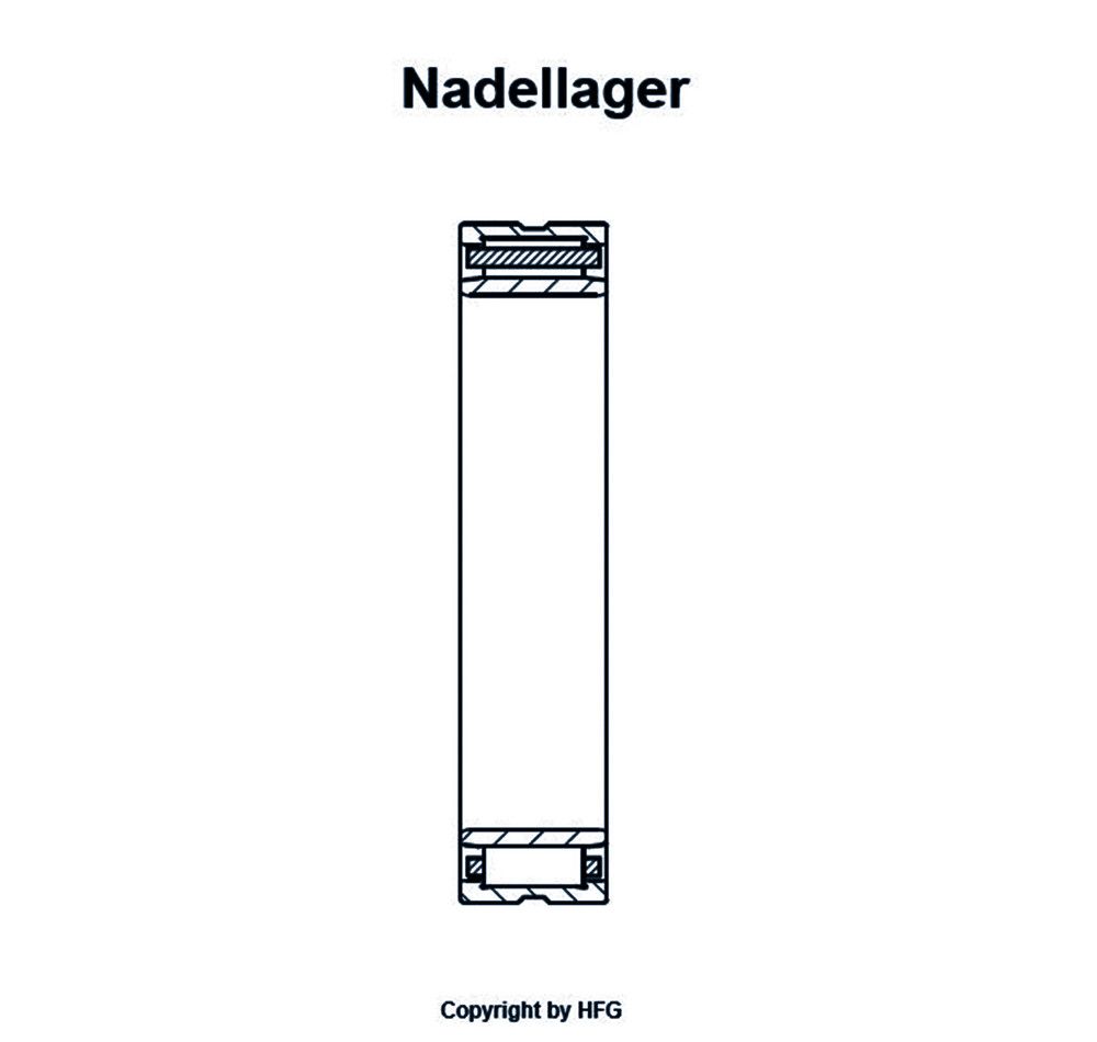 INA - Nadellager (massiv) NA4912