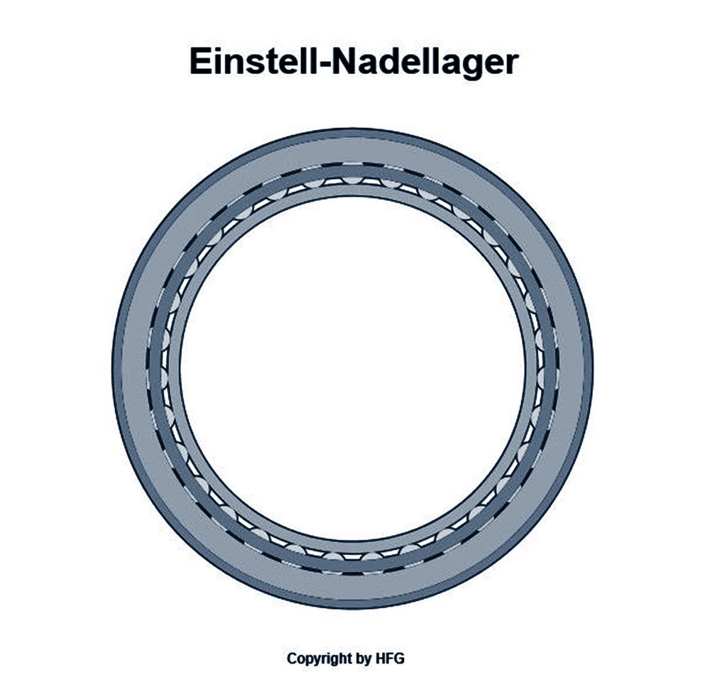 INA Einstell-Nadellager PNA35/55