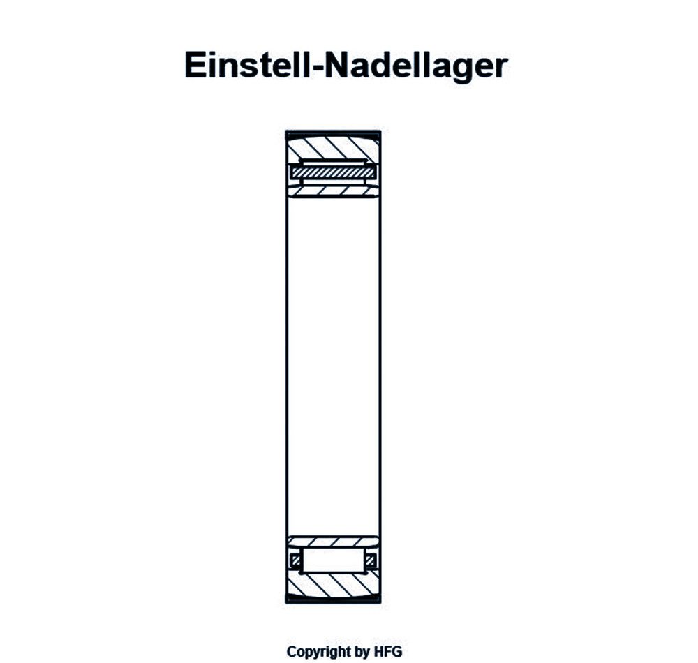 INA Einstell-Nadellager PNA35/55