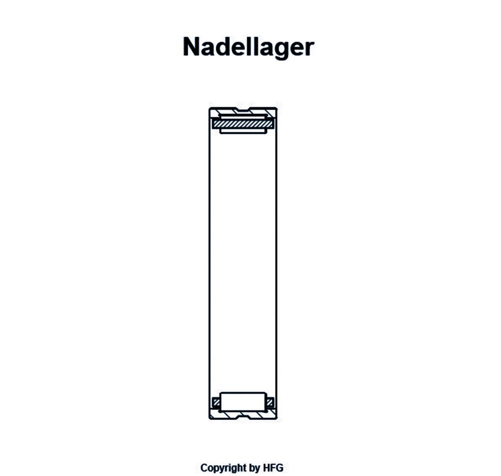 NKE Nadellager (massiv) RNA6901