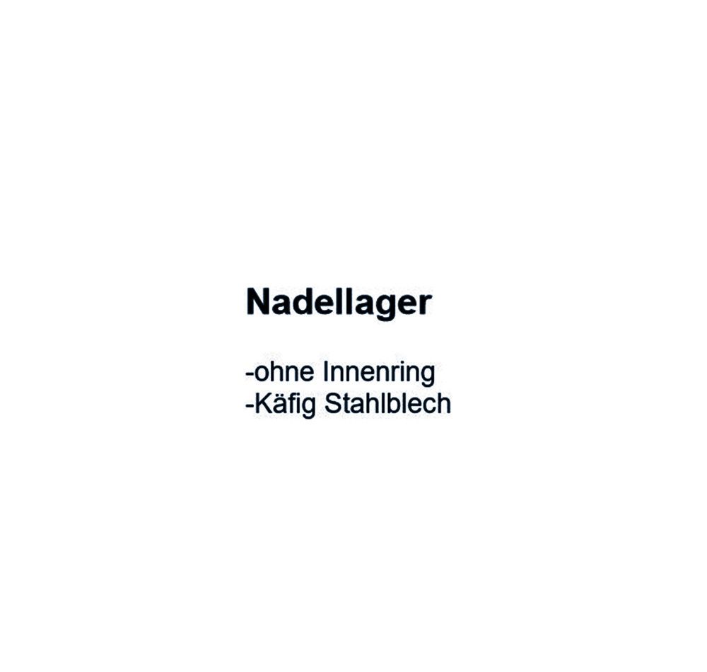 NKE Nadellager (massiv) RNA6901