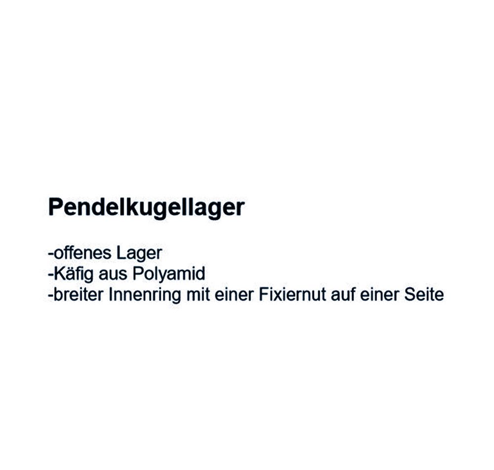 ZEN Pendelkugellager 11211 -TN