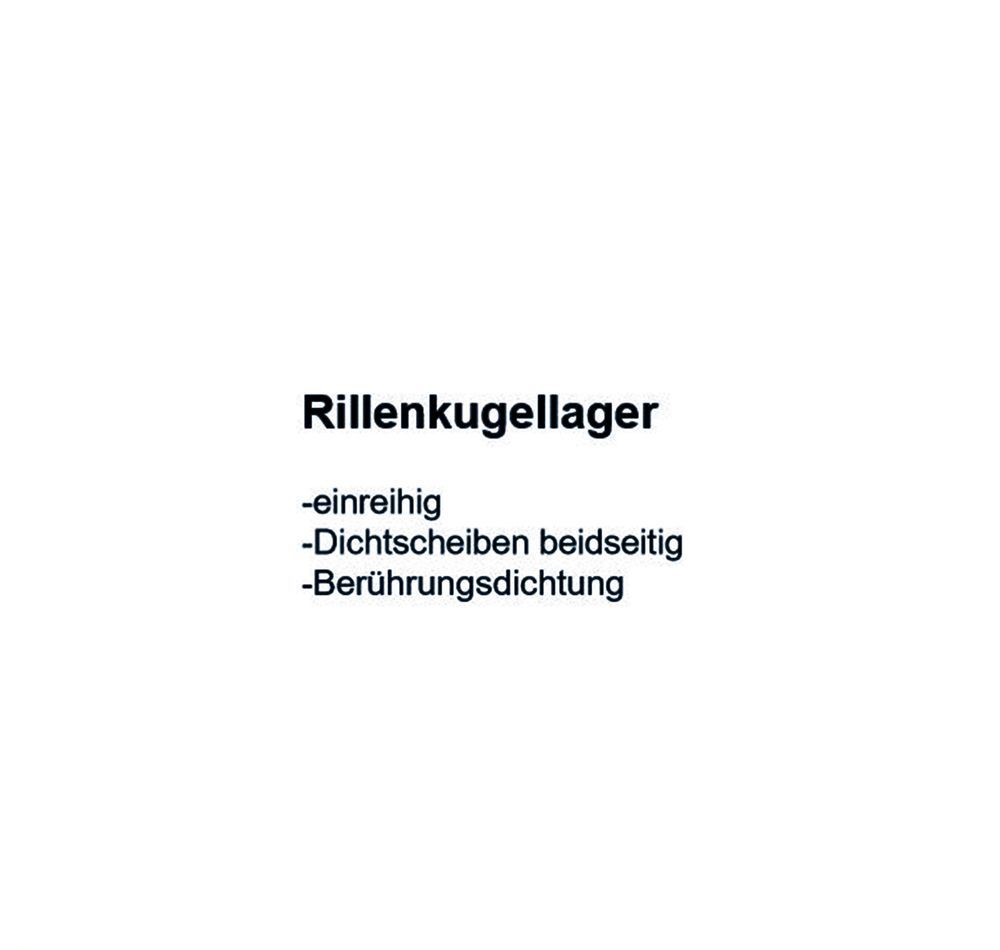 SKF - Rillenkugellager 61813 -2RS1