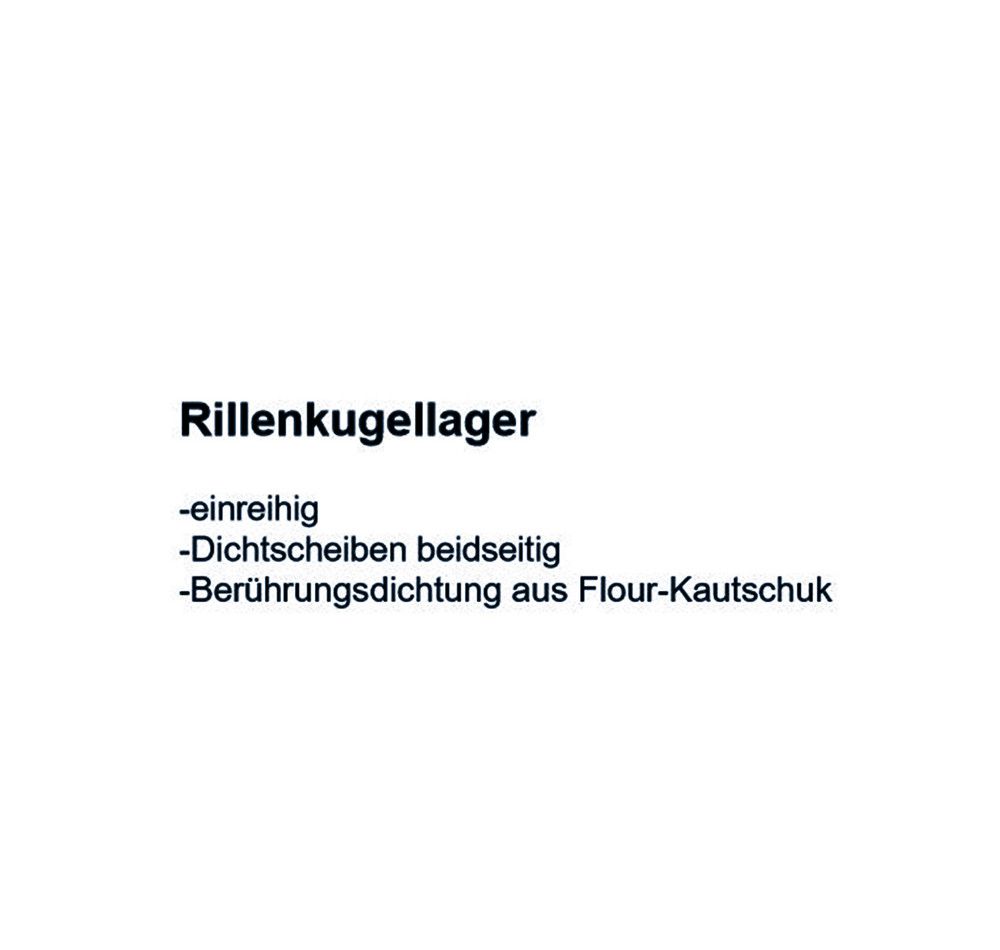 SKF Rillenkugellager 6005 -2RS2C3HT