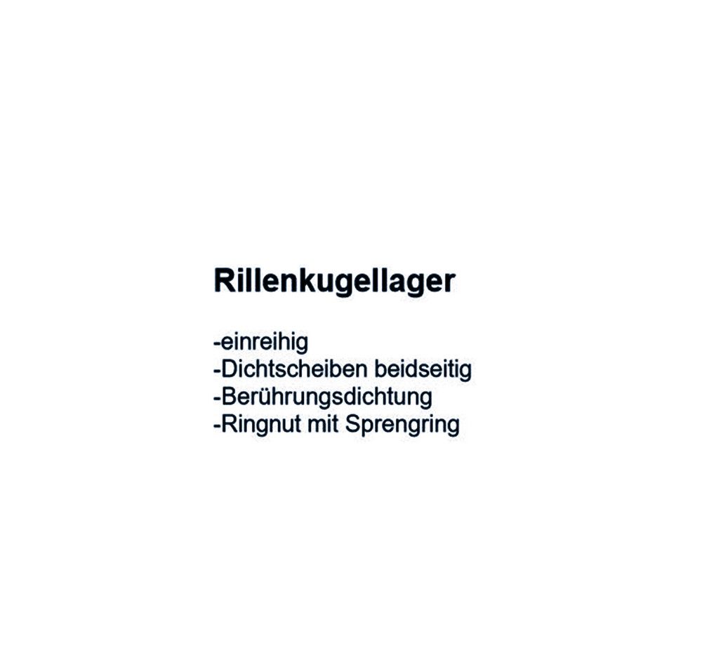 SKF Rillenkugellager 6204 -2RSHNR