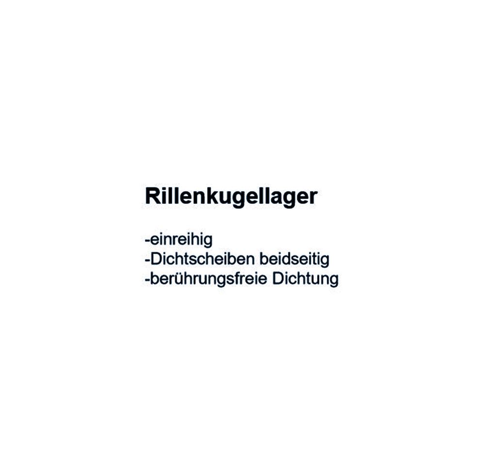 SKF Rillenkugellager 61815 -2RZ