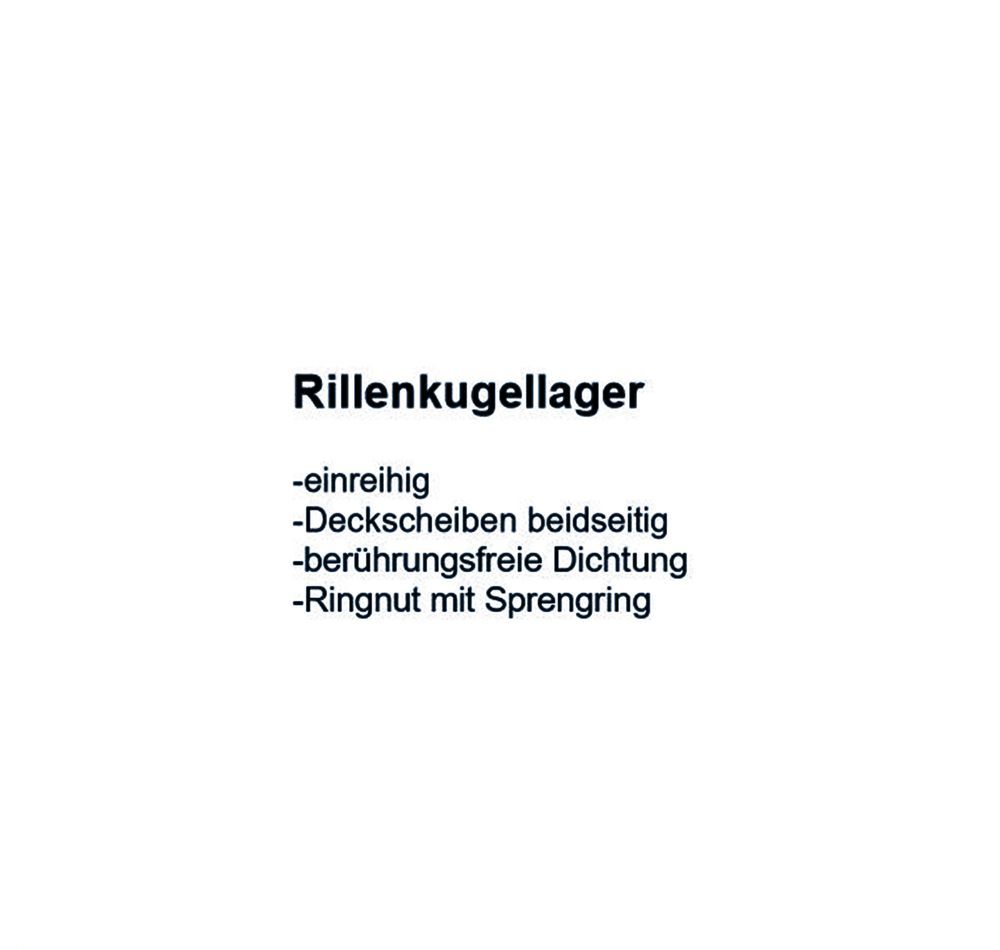 SKF - Rillenkugellager 6201 -2ZNR