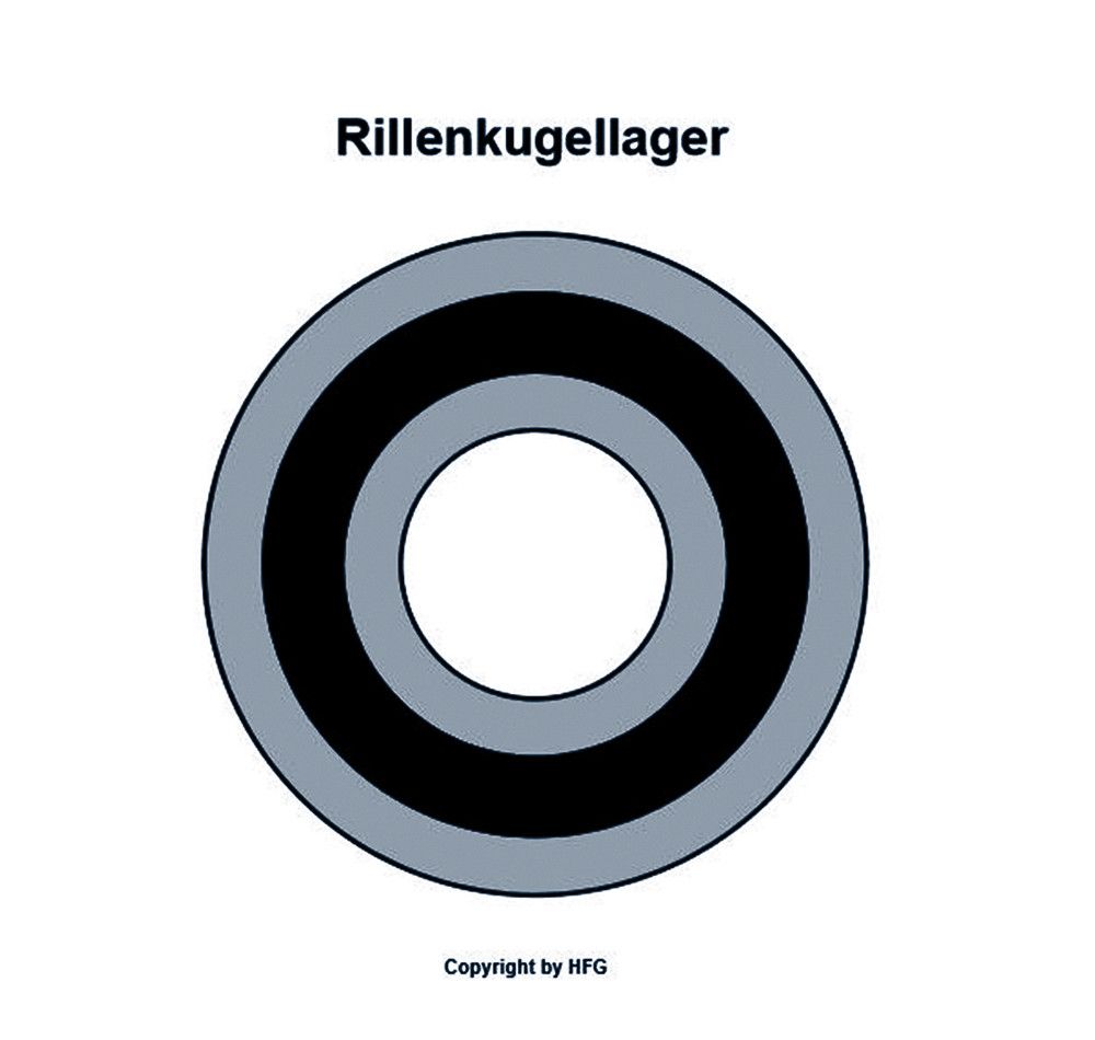SKF Deep Groove Ball Bearing 6013-RS1