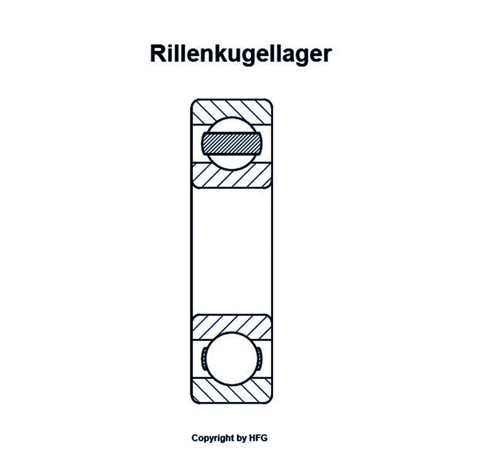 FAG deep groove ball bearing 61810 -Y