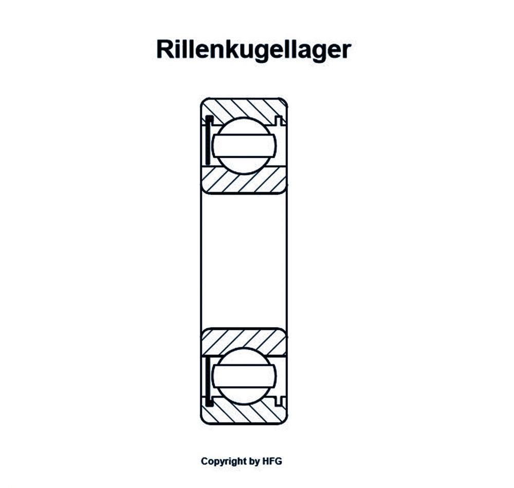 NSK Deep Groove Ball Bearing 6004-Z