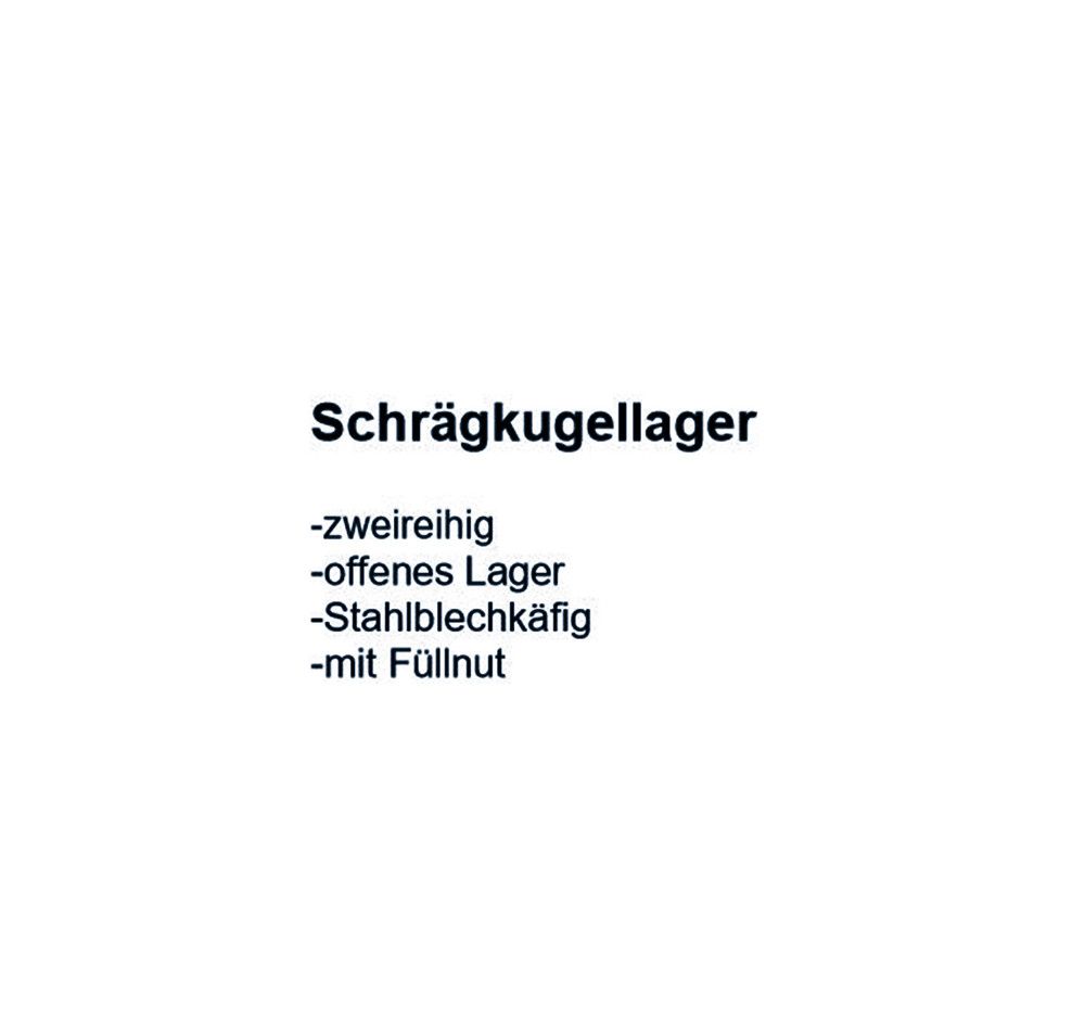 FAG Schrägkugellager 3316 -C3