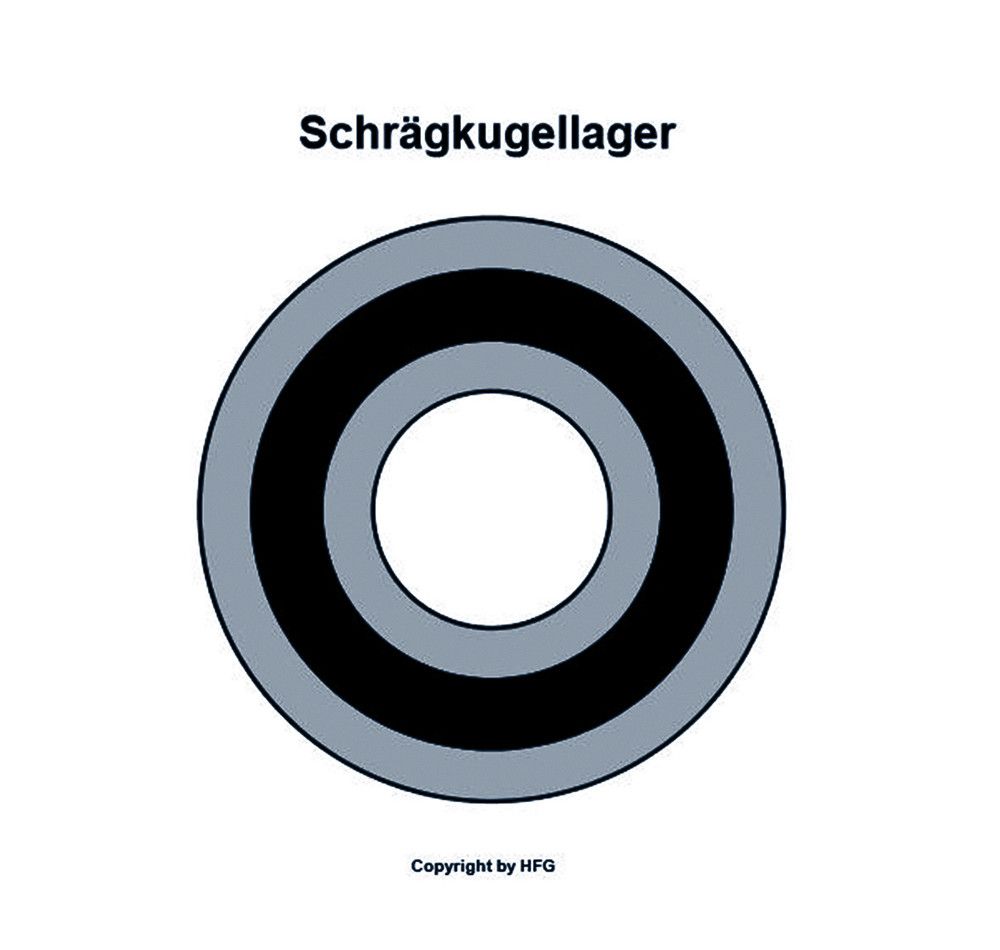 FAG Schrägkugellager 3804 -B-2RSR-TVH