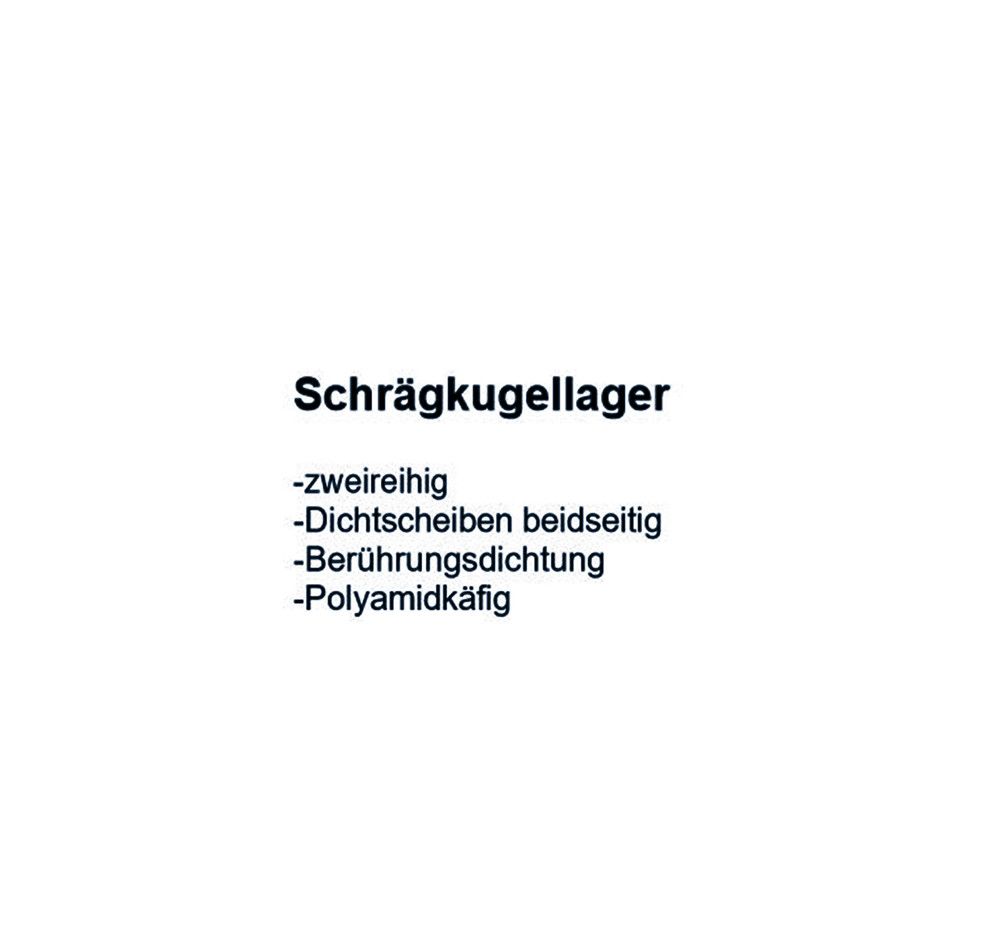 FAG Schrägkugellager 3804 -B-2RSR-TVH