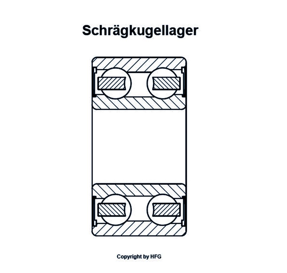 FAG Schrägkugellager 3204 -BD-XL-2HRS-TVH