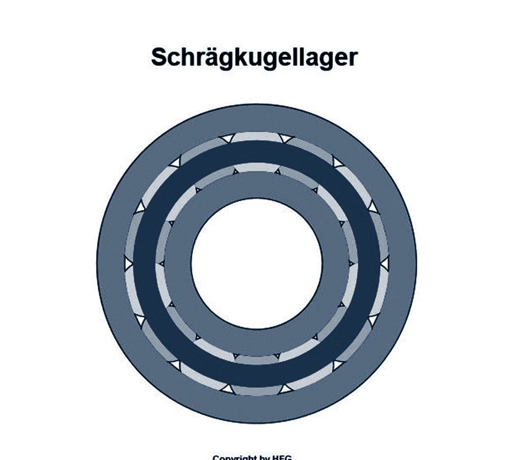FAG Angular Contact Ball Bearing 3211 -BD-XL-TVH-C3