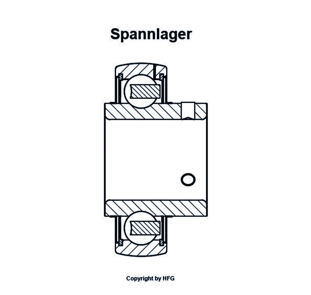 FAG Spannlager UC204