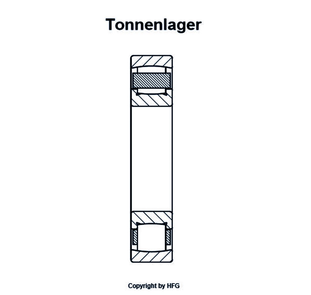 FAG Tonnenlager 20219 -MB