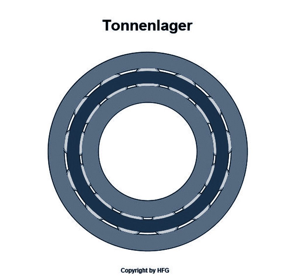 FAG Tonnenlager 20206 -TVP-C3