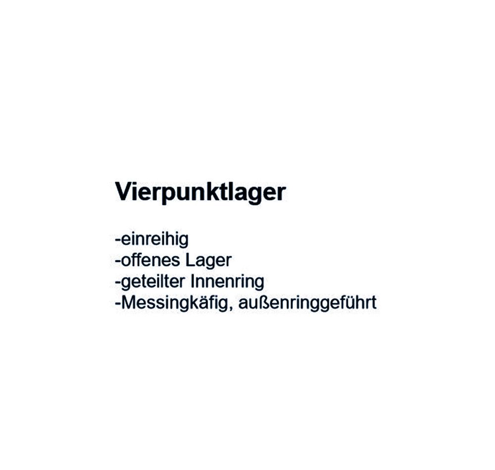 FAG Vierpunktlager QJ308 -MPA