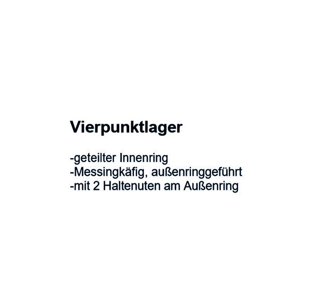 SKF Vierpunktlager QJ220  N2MA