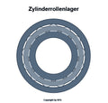 FAG Zylinderrollenlager N214 -E-M1-C3