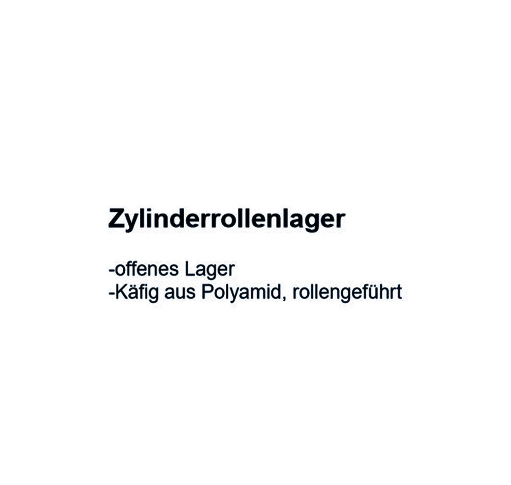 FAG Zylinderrollenlager N312 -E-XL-TVP2