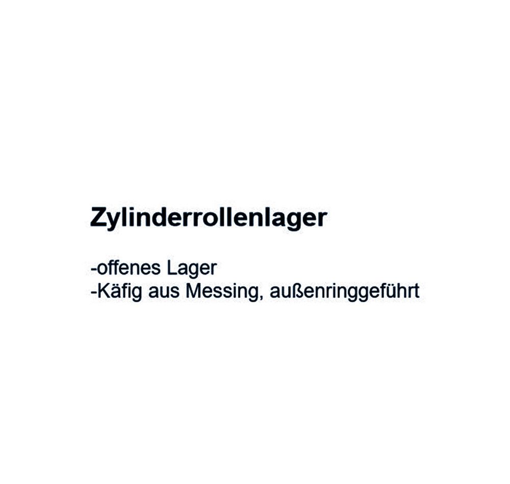 FAG Zylinderrollenlager NU318 -E-M1A-C3